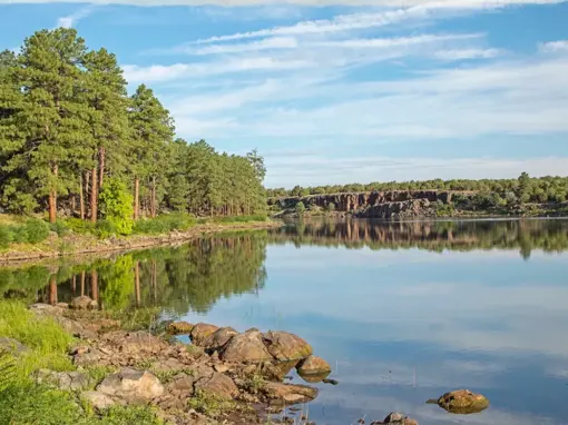 Fool Hollow Lake In The Arizona White Mountains Fool Hollow Lake In The Arizona White Mountains