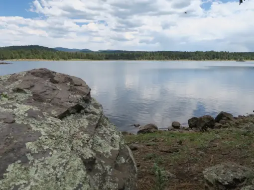 Hawley Lake in the Arizona White Mountains Hawley Lake in the Arizona White Mountains